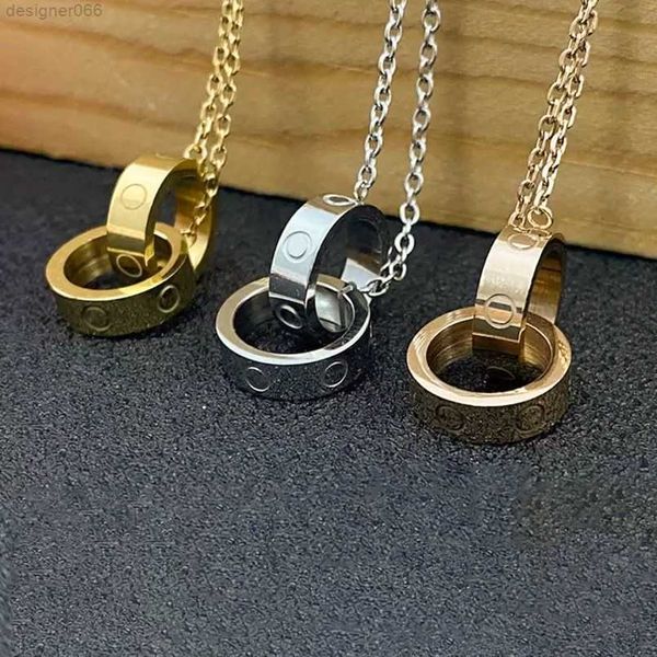 luxury heart pendant screw necklaces women round stainless steel couple double circle gold necklace jewelry for neck gifts woman, Silver
luxury heart pendant screw necklaces women round stainless steel couple double circle gold necklace jewelry for neck gifts woman, Silver