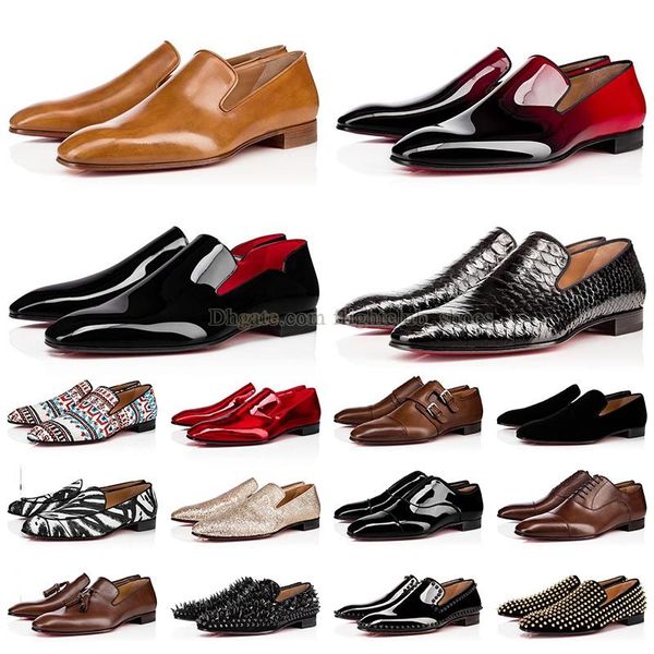 2023 designer mens shoes red bottom loafer black red spike patent leather slip dress wedding flats famous dhgate bottoms pump rivet shoe lou
2023 designer mens shoes red bottom loafer black red spike patent leather slip dress wedding flats famous dhgate bottoms pump rivet shoe lou