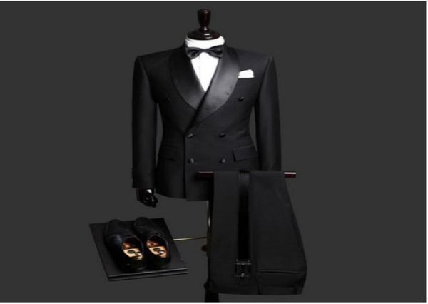handsome shawl lapel groomsmen doublebreasted groom tuxedos black men suits weddingpromdinner man blazer jacket pants tie6652766, Black;gray
handsome shawl lapel groomsmen doublebreasted groom tuxedos black men suits weddingpromdinner man blazer jacket pants tie6652766, Black;gray
