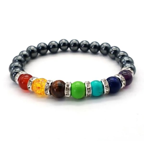8mm colorful natural stone handmade beaded strands charm bracelets for women men elastic bangle yoga jewelry, Golden;silver
8mm colorful natural stone handmade beaded strands charm bracelets for women men elastic bangle yoga jewelry, Golden;silver