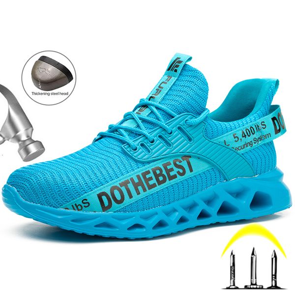 dress shoes construction men women safety work steel toe boots antipuncture breathable sneakers lightweight 230329, Black
dress shoes construction men women safety work steel toe boots antipuncture breathable sneakers lightweight 230329, Black