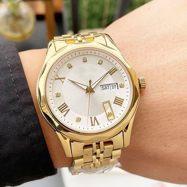 watch mens watch 41mm automatic mechanical watches fashion wristwatches designer wristwatch montre de luxe waterproof, Slivery;brown
watch mens watch 41mm automatic mechanical watches fashion wristwatches designer wristwatch montre de luxe waterproof, Slivery;brown