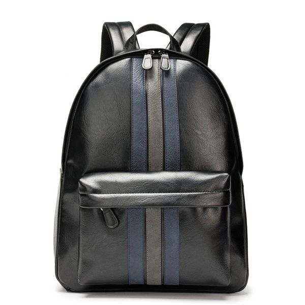 fashion brand striped men's backpack large capacity leather designer backpack men casual business lapbackpack male travel back bag
fashion brand striped men's backpack large capacity leather designer backpack men casual business lapbackpack male travel back bag