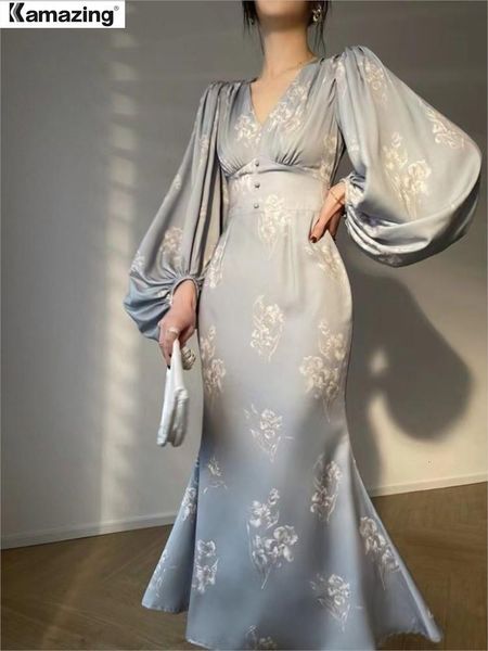 casual dresses women summer printing elegant mermaid dresses long sleeve v-neck slim midi dress fmeale clothing 230329, Black;gray
casual dresses women summer printing elegant mermaid dresses long sleeve v-neck slim midi dress fmeale clothing 230329, Black;gray