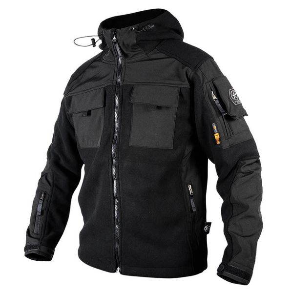 men's jackets the military style tactical stand-up collar slim-fit warm fleece soft shell stitching men's zip up hoodie jacket 230, Black;brown
men's jackets the military style tactical stand-up collar slim-fit warm fleece soft shell stitching men's zip up hoodie jacket 230, Black;brown