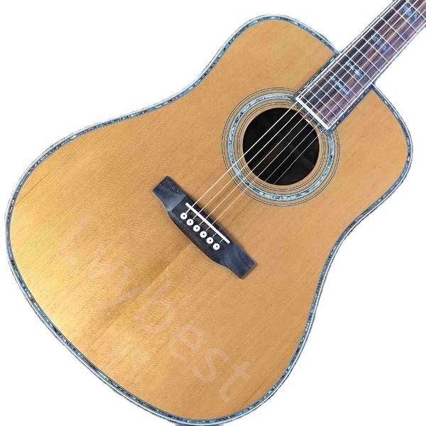 lvycustom solid spruce cedar d45lc dreadnought classic acoustic guitar with pickup 301
lvycustom solid spruce cedar d45lc dreadnought classic acoustic guitar with pickup 301