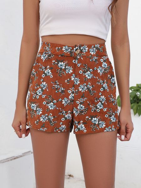 women's shorts finjani high waist allover floral print slant pocket bohemian summer buttom 230329, White;black
women's shorts finjani high waist allover floral print slant pocket bohemian summer buttom 230329, White;black