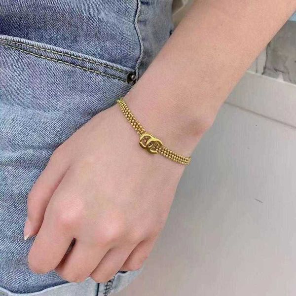 other bracelets designer small fragrance double three-layer chain bracelet simple fashion round bead 1bhd, Golden;silver
other bracelets designer small fragrance double three-layer chain bracelet simple fashion round bead 1bhd, Golden;silver