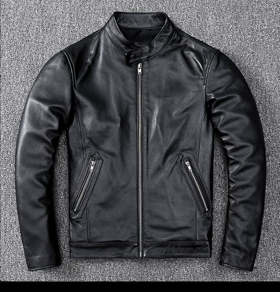 men's leather faux brand sales classic men rider leather jacketplus size slim quality coatfashion cowhide clothcuero natural 230329, Black
men's leather faux brand sales classic men rider leather jacketplus size slim quality coatfashion cowhide clothcuero natural 230329, Black