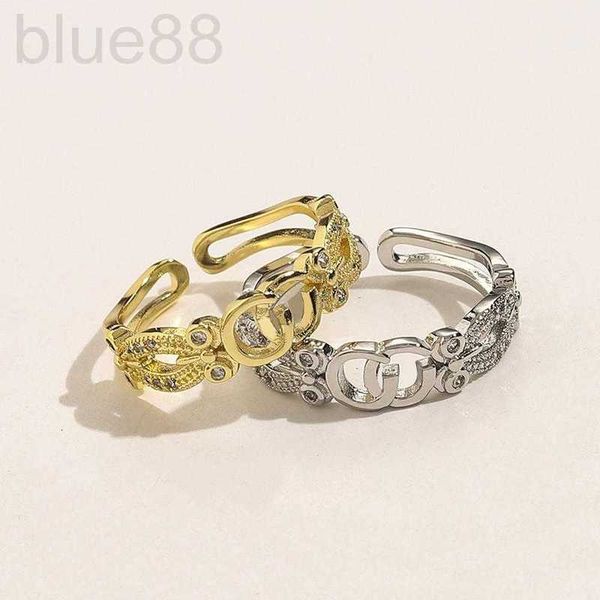 band rings designer high grade letter opening ring brass inlaid zircon real gold plating simple and exquisite small fragrance bwua, Silver
band rings designer high grade letter opening ring brass inlaid zircon real gold plating simple and exquisite small fragrance bwua, Silver
