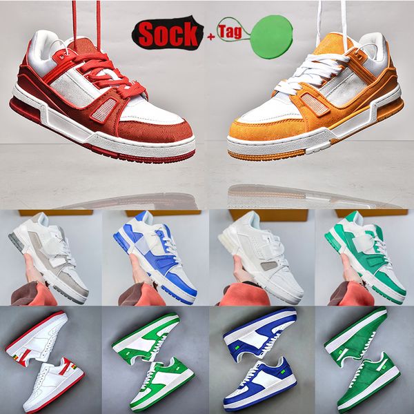 casual men women luxury trainers shoes lvmh sneakers designer intage embossed bright white natural green cream black burgundy purple leather
casual men women luxury trainers shoes lvmh sneakers designer intage embossed bright white natural green cream black burgundy purple leather