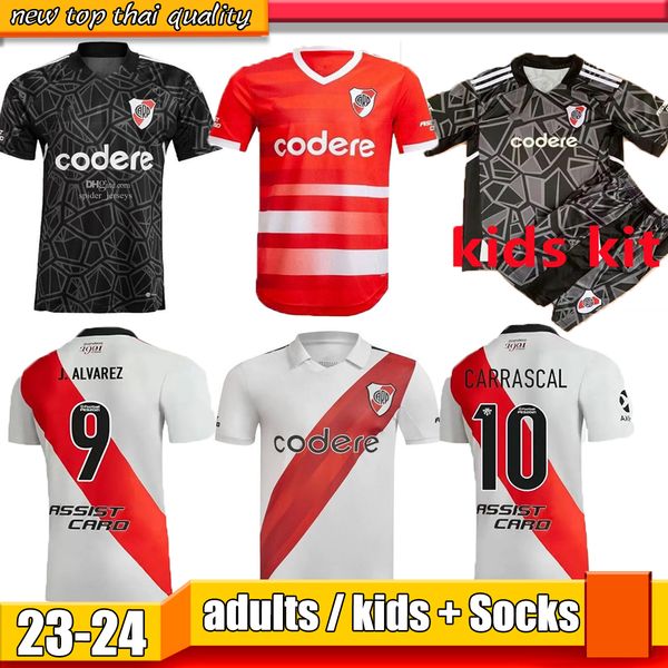 22 23 river plate m.suarez soccer jerseys 2022 2023 fans player version j.alvarez de la cruz montiel carrascal borre football shirts men kid, Black;yellow
22 23 river plate m.suarez soccer jerseys 2022 2023 fans player version j.alvarez de la cruz montiel carrascal borre football shirts men kid, Black;yellow