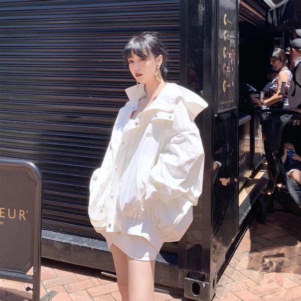 women's trench coats cropped jacket korean fashion spring and summer loose wholesale za leisure 230329, Tan;black
women's trench coats cropped jacket korean fashion spring and summer loose wholesale za leisure 230329, Tan;black