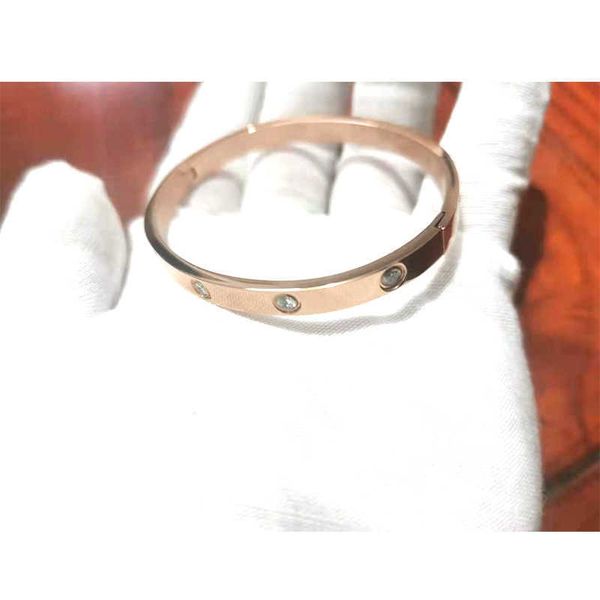 designer bracelet love bangle jewelry stainless steel buckle diamond gold rose fashion classic, Black
designer bracelet love bangle jewelry stainless steel buckle diamond gold rose fashion classic, Black