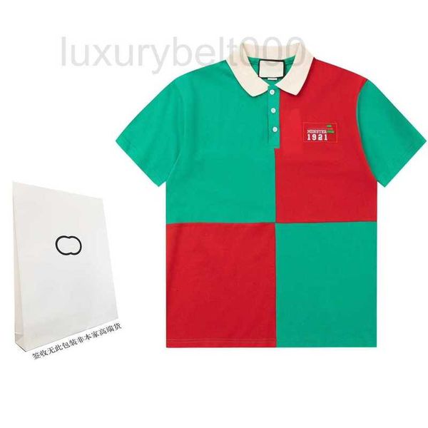 women's polos designer spring/summer 2023 new couple style red green contrast polo neck short sleeve t-shirt men's casual btja, White
women's polos designer spring/summer 2023 new couple style red green contrast polo neck short sleeve t-shirt men's casual btja, White