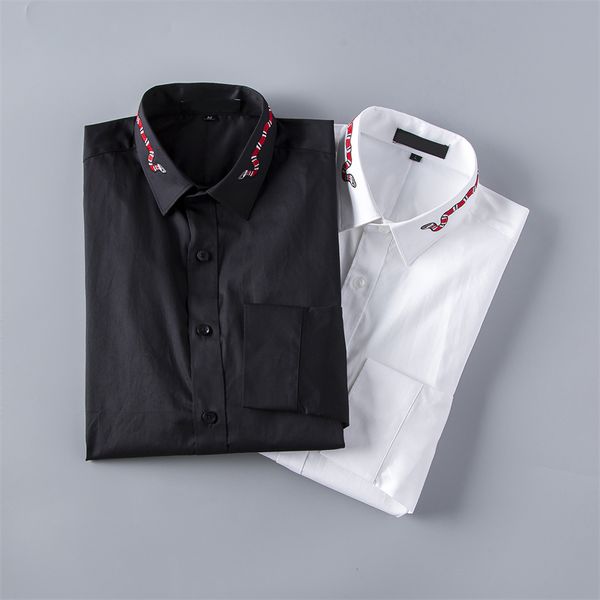 men's plaid shirt luxury designer shirt business shirt official website synchronously releases 100% cotton fabric, showing perfect qual, White;black
men's plaid shirt luxury designer shirt business shirt official website synchronously releases 100% cotton fabric, showing perfect qual, White;black