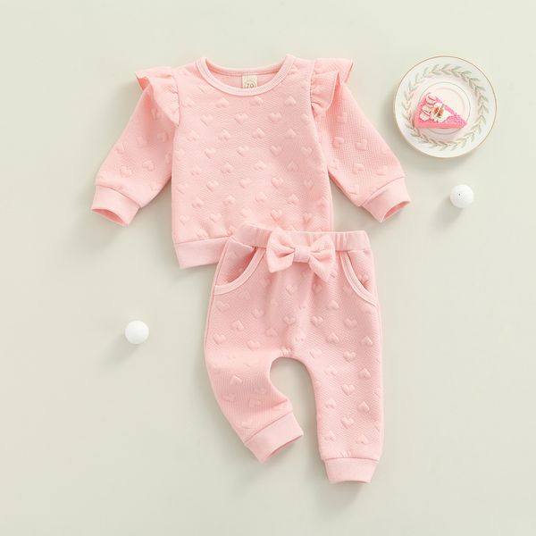 clothing sets setelan anak perempuan anak anak hari valentine musim semi citgeett baju gugur atasan ruffle lengan panjang warna polos 0 24m, White
clothing sets setelan anak perempuan anak anak hari valentine musim semi citgeett baju gugur atasan ruffle lengan panjang warna polos 0 24m, White