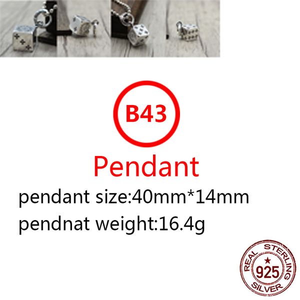 b43 s925 sterling silver pendant personalized fashion simple couple creative cross screen letter net red hip hop punk style jewelry lover gi
b43 s925 sterling silver pendant personalized fashion simple couple creative cross screen letter net red hip hop punk style jewelry lover gi