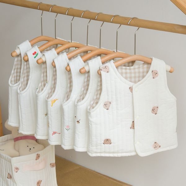waistcoat toddler baby cotton clothes for girl boy cartoon bear embroidery vest autumn winter thick warm young children's clothing 2303, Camo
waistcoat toddler baby cotton clothes for girl boy cartoon bear embroidery vest autumn winter thick warm young children's clothing 2303, Camo