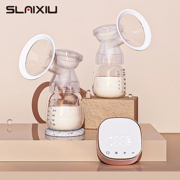 breastpumps double electric rechargeable nursing s with led display portable anti-backflow milk pump bpa 230329
breastpumps double electric rechargeable nursing s with led display portable anti-backflow milk pump bpa 230329