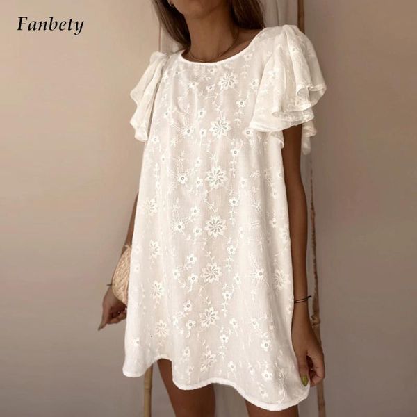casual dresses elegant o-neck solid mini dress fashion jacquard embroidery loose party dress women casual flying short sleeves beach dress 2, Black;gray
casual dresses elegant o-neck solid mini dress fashion jacquard embroidery loose party dress women casual flying short sleeves beach dress 2, Black;gray
