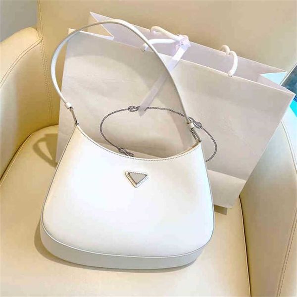 2023 designer bag 2023 new cleo white hobo underarm leather women's advanced sense single shoulder medieval half moon bag
2023 designer bag 2023 new cleo white hobo underarm leather women's advanced sense single shoulder medieval half moon bag