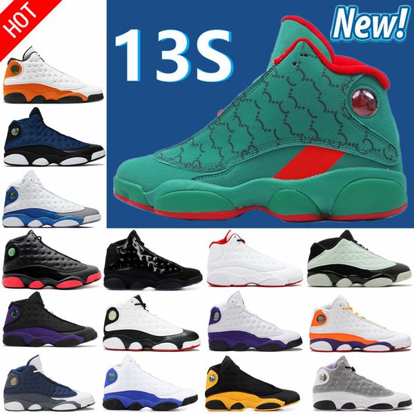 new xiii 13 13s men basketball shoes hyper royal french blue linen island green obsidian bred midnight navy black cat del sol barons gym red
new xiii 13 13s men basketball shoes hyper royal french blue linen island green obsidian bred midnight navy black cat del sol barons gym red