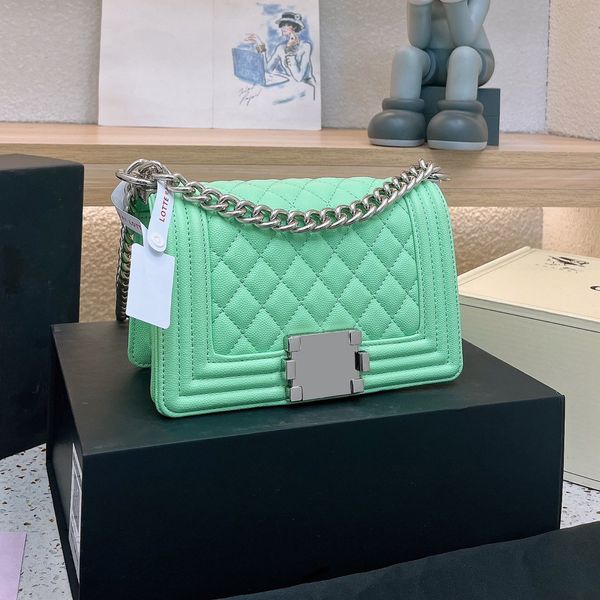 23ss mini caviar leather shouder bags handbags for women luxurys designers totes boy bag quilted handbag crossbody metal chain pouch purse s
23ss mini caviar leather shouder bags handbags for women luxurys designers totes boy bag quilted handbag crossbody metal chain pouch purse s