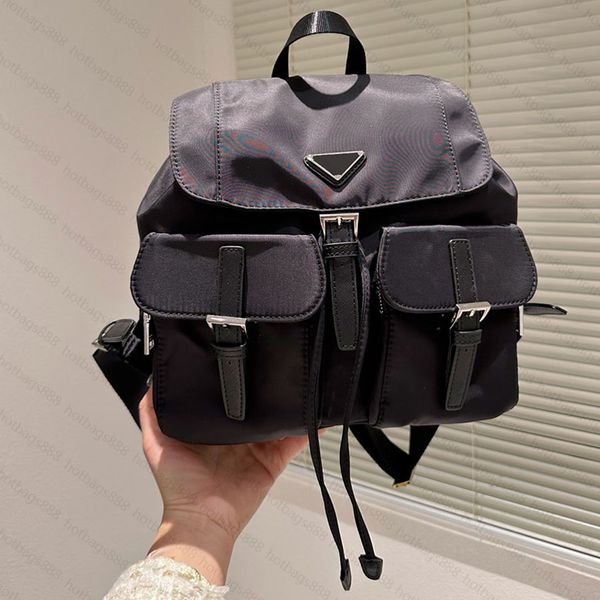 designer nylon backpack for women shoulder bags classic handbags man black back pack triangle sign metal zipper quality men multi pockets sc
designer nylon backpack for women shoulder bags classic handbags man black back pack triangle sign metal zipper quality men multi pockets sc
