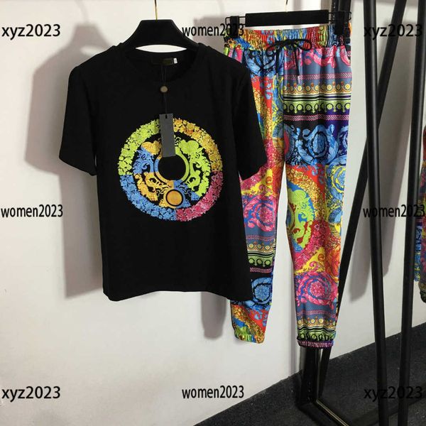 brand tracksuits women pieces pants t-shirts round neck tees beaded camellia studded lettering short-sleeved t-shirt elastic waist shorts ma, White
brand tracksuits women pieces pants t-shirts round neck tees beaded camellia studded lettering short-sleeved t-shirt elastic waist shorts ma, White