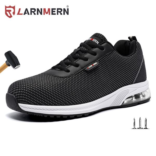 dress shoes larnmern safety steel toe men waterproof lightweight anti puncture static reflective strip work sneaker 230329, Black
dress shoes larnmern safety steel toe men waterproof lightweight anti puncture static reflective strip work sneaker 230329, Black