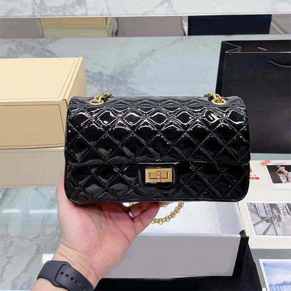 2.55 womens classic double flap cf bags designer tote bag patent leather gold turn lock chain strap practical multi pochette crossbody shoul
2.55 womens classic double flap cf bags designer tote bag patent leather gold turn lock chain strap practical multi pochette crossbody shoul
