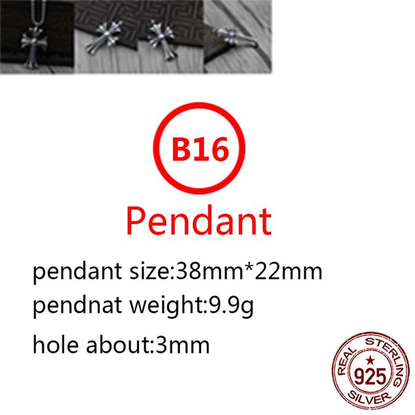 b16 s925 sterling silver pendant personalized fashion cross flower letter net red punk street dance style jewelry gift for lovers
b16 s925 sterling silver pendant personalized fashion cross flower letter net red punk street dance style jewelry gift for lovers