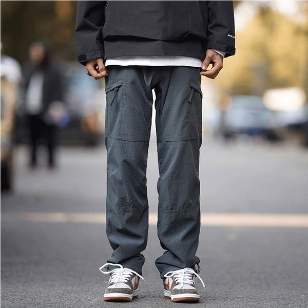 men's pants deeptown techwear cargo men loose casual straight trousers male solid patchwork streetwear quickdrying fashion spring 23032, Black
men's pants deeptown techwear cargo men loose casual straight trousers male solid patchwork streetwear quickdrying fashion spring 23032, Black