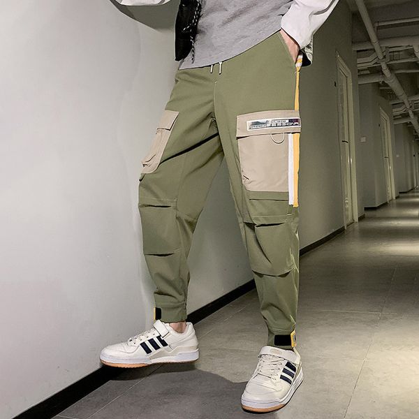men's pants deeptown y2k patchwork cargo for men loose large pocket trousers male casual fashion streetwear jogging hip hop spring 2303, Black
men's pants deeptown y2k patchwork cargo for men loose large pocket trousers male casual fashion streetwear jogging hip hop spring 2303, Black