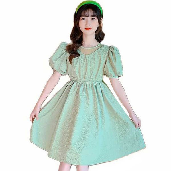 girl's dresses girls summer dresses pull sleeve girl dress solid color kid dress casual style clothes girl 6 8 10 12 14 p230327, Red;yellow
girl's dresses girls summer dresses pull sleeve girl dress solid color kid dress casual style clothes girl 6 8 10 12 14 p230327, Red;yellow