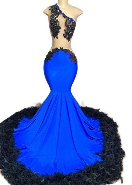 2023 arabic aso ebi blue mermaid prom dress lace beaded feather evening formal party second reception birthday engagement gowns dresses robe, Black
2023 arabic aso ebi blue mermaid prom dress lace beaded feather evening formal party second reception birthday engagement gowns dresses robe, Black