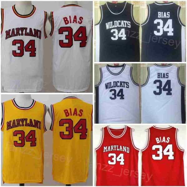 1985 maryland terps college 34 len bias jersey basketball wildcats high school navy blue white red yellow all stitched team color university, Black
1985 maryland terps college 34 len bias jersey basketball wildcats high school navy blue white red yellow all stitched team color university, Black