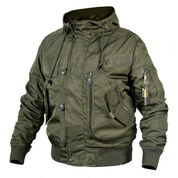 men's jackets style outdoor military fan hooded stand collar safari style ma1 men's bomber jacket flight jacket army green jacket, Black;brown
men's jackets style outdoor military fan hooded stand collar safari style ma1 men's bomber jacket flight jacket army green jacket, Black;brown