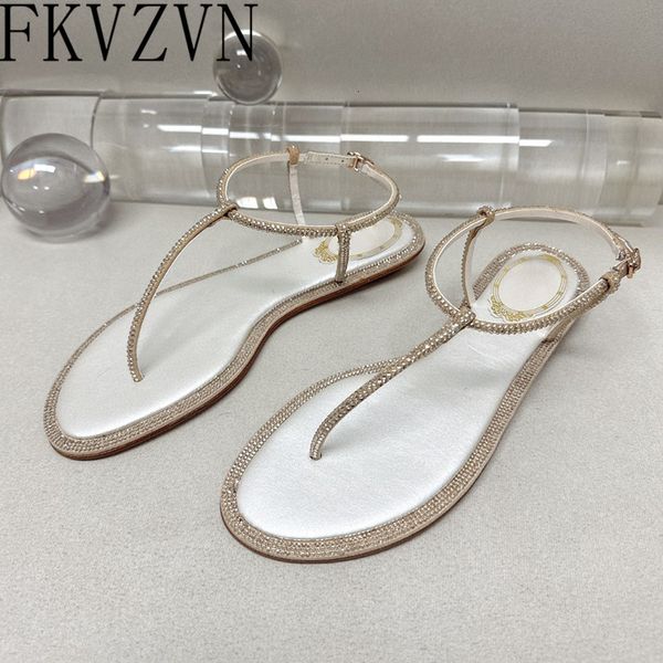 sandals fashion rhinestones split toe flats shoes for women ankle straps sandalias sale crystals zapatos mujer 230329, Black
sandals fashion rhinestones split toe flats shoes for women ankle straps sandalias sale crystals zapatos mujer 230329, Black
