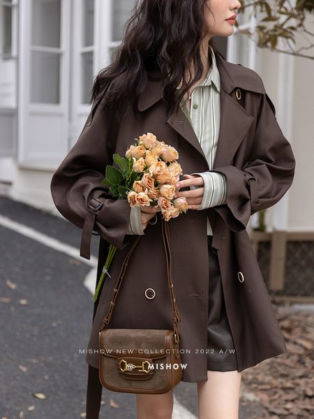 women's trench coats mishow for women autumn korean slim turndown collar single breasted jackets female outerwear in mxb32w0380 230329, Tan;black
women's trench coats mishow for women autumn korean slim turndown collar single breasted jackets female outerwear in mxb32w0380 230329, Tan;black