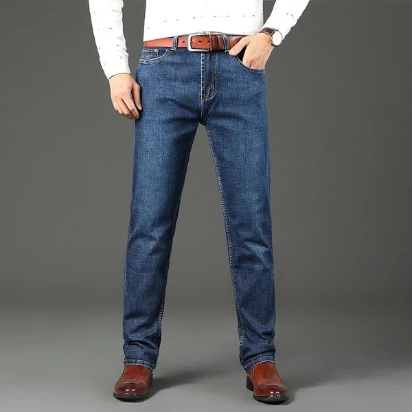 men's jeans spring men brand men's jeans business casual elastic comfort straight denim pants male brand trousers 230329, Blue
men's jeans spring men brand men's jeans business casual elastic comfort straight denim pants male brand trousers 230329, Blue