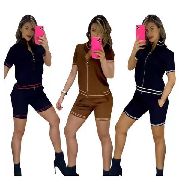 2023 new women tracksuits two pieces outfits designer printed single-breasted threaded baseball jacket two-piece pocket sports suits, Gray
2023 new women tracksuits two pieces outfits designer printed single-breasted threaded baseball jacket two-piece pocket sports suits, Gray