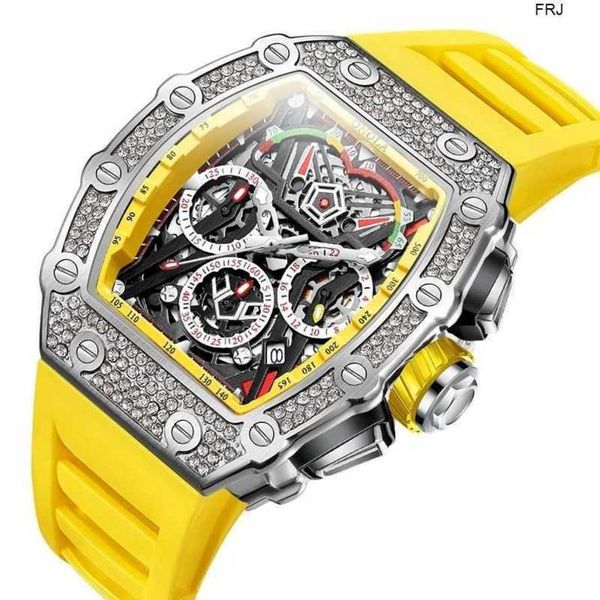 watches designer richads mile fashion diamond inlaid miller mechanical premium edition sense wanghong mens frj, Slivery;black
watches designer richads mile fashion diamond inlaid miller mechanical premium edition sense wanghong mens frj, Slivery;black