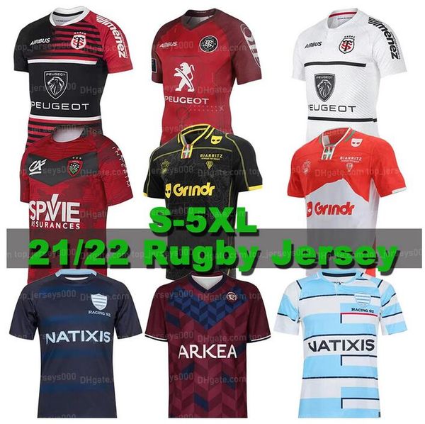 21/22 biarritz toulouse racing 92 rugby jersey 2021 2022 stade toulousain rctoulon union bordeaux begles home away perpignan domicile exteri, Black;gray
21/22 biarritz toulouse racing 92 rugby jersey 2021 2022 stade toulousain rctoulon union bordeaux begles home away perpignan domicile exteri, Black;gray