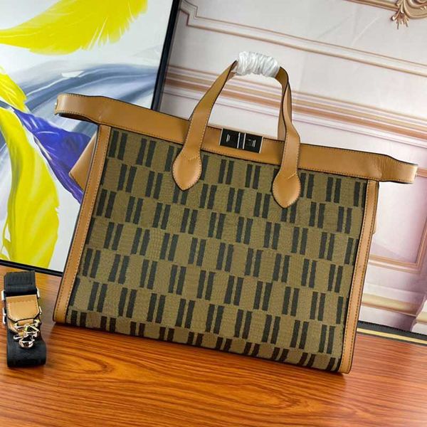 ff bag fend capacity totes large bag canvas fabric handbag beige leather shopping bags double zipper twist lock inner pocket adjustable deta
ff bag fend capacity totes large bag canvas fabric handbag beige leather shopping bags double zipper twist lock inner pocket adjustable deta
