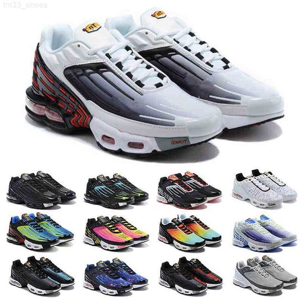 2022 tn plus 3 women men running shoes triple black iridescent white laser blue bred hyper violet sunset outdoor trainers chaussures 36-45
2022 tn plus 3 women men running shoes triple black iridescent white laser blue bred hyper violet sunset outdoor trainers chaussures 36-45