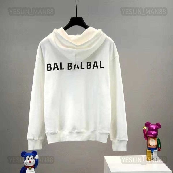 designer luxury balanciagas classic european fashion pure cotton back letter printing pullover hoodie mens and womens balencigas hooded coat, Black
designer luxury balanciagas classic european fashion pure cotton back letter printing pullover hoodie mens and womens balencigas hooded coat, Black