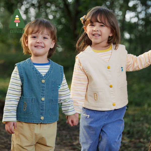 waistcoat amila baby denim vest spring kids casual jacket sleeveless loose pocket soft coat girls and boys fashion baby's 230329, Camo
waistcoat amila baby denim vest spring kids casual jacket sleeveless loose pocket soft coat girls and boys fashion baby's 230329, Camo