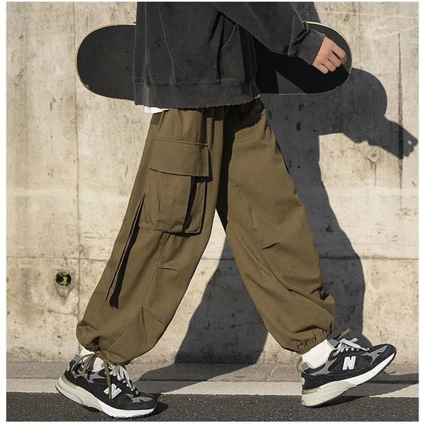 men's pants oversized large pockets cargo baggy loose skateboard trouser straight trousers low waist wide parachute pant for man black
men's pants oversized large pockets cargo baggy loose skateboard trouser straight trousers low waist wide parachute pant for man black
